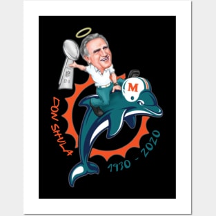 DON SHULA Posters and Art